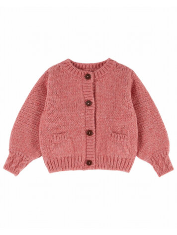 Emile et ida Cardigan Doudou - Blush