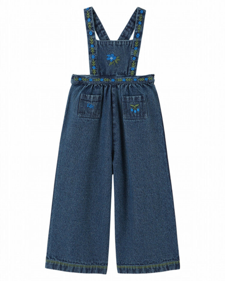 Emile et ida Salopette Brodee - Denim