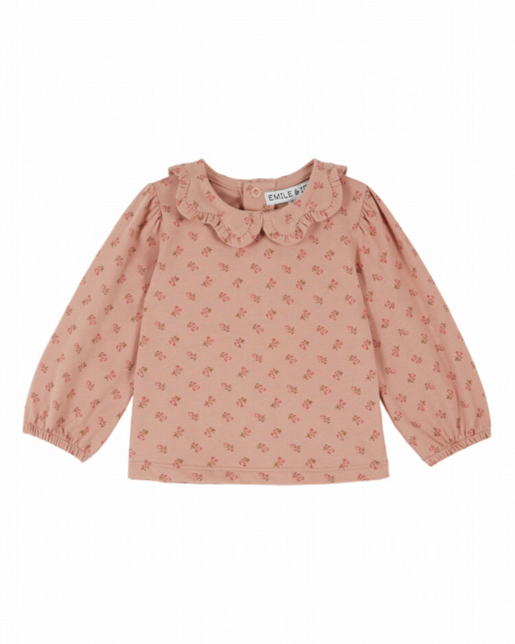 Emile et ida Blouse Jersey IMP COL Fleur - Marjolaine