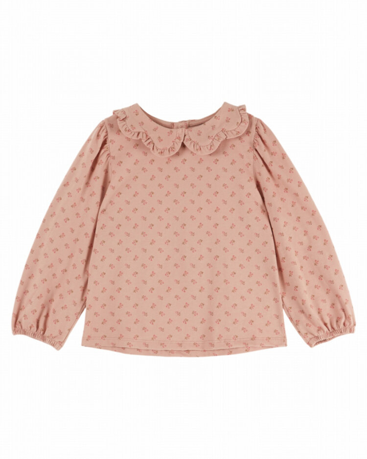 Emile et ida Blouse Jersey IMP COL Fleur - Marjolaine