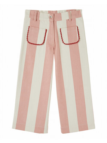 Emile et ida Pantalon Canvas - Rayure Large