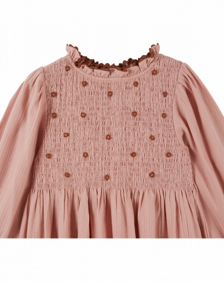 Emile et ida Robe Smockee Brodee - Sakura