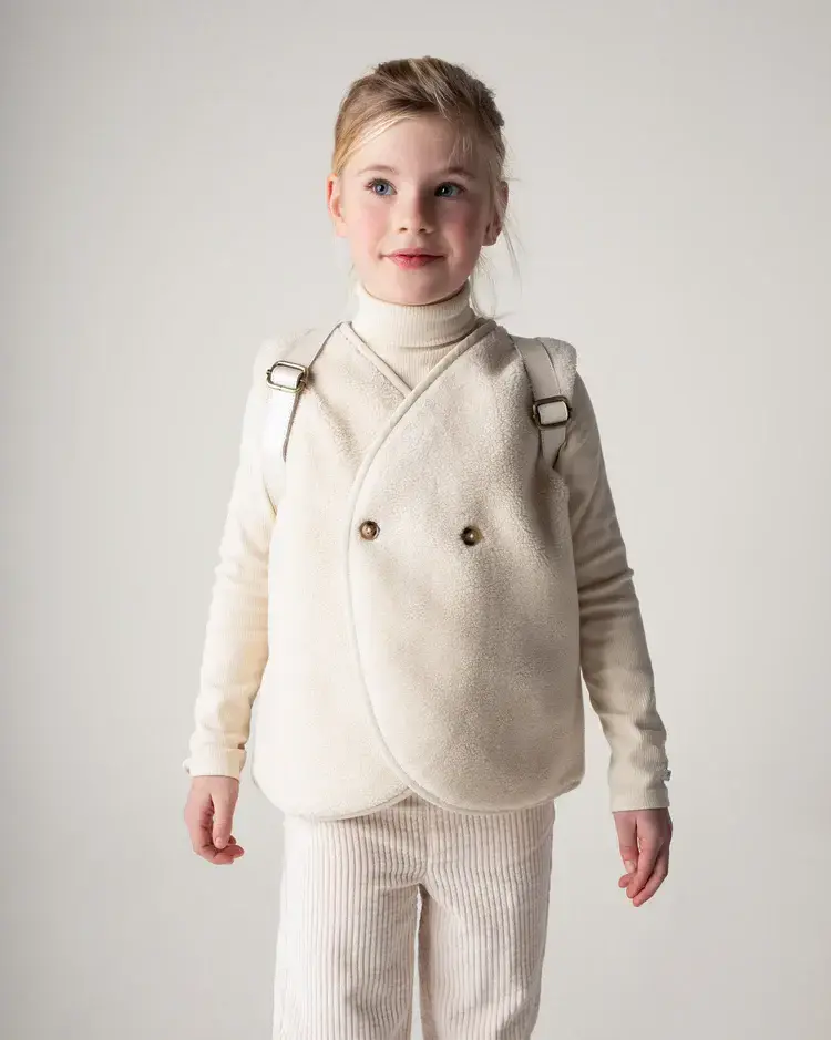 Donsje Amsterdam Monty Gilet - Cream