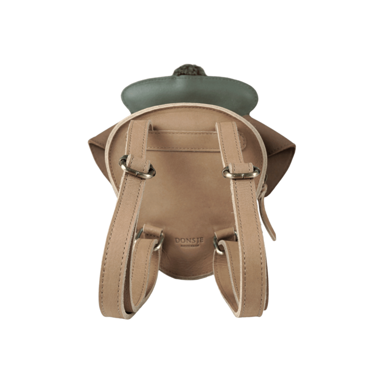 Donsje Amsterdam Stanzen Backpack Terrier - Truffle Nubuck