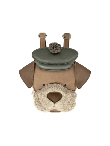 Donsje Amsterdam Stanzen Backpack Terrier - Truffle Nubuck