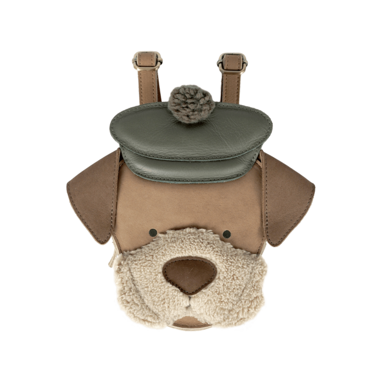 Donsje Amsterdam Stanzen Backpack Terrier - Truffle Nubuck