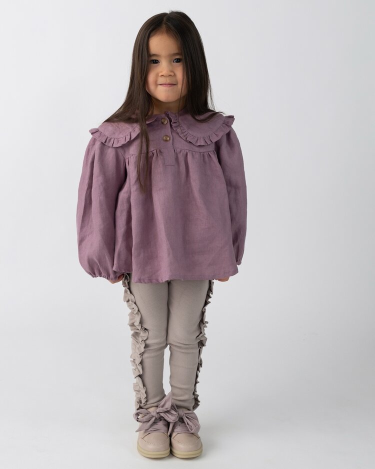Donsje Amsterdam Thewa Blouse - Purple Violet