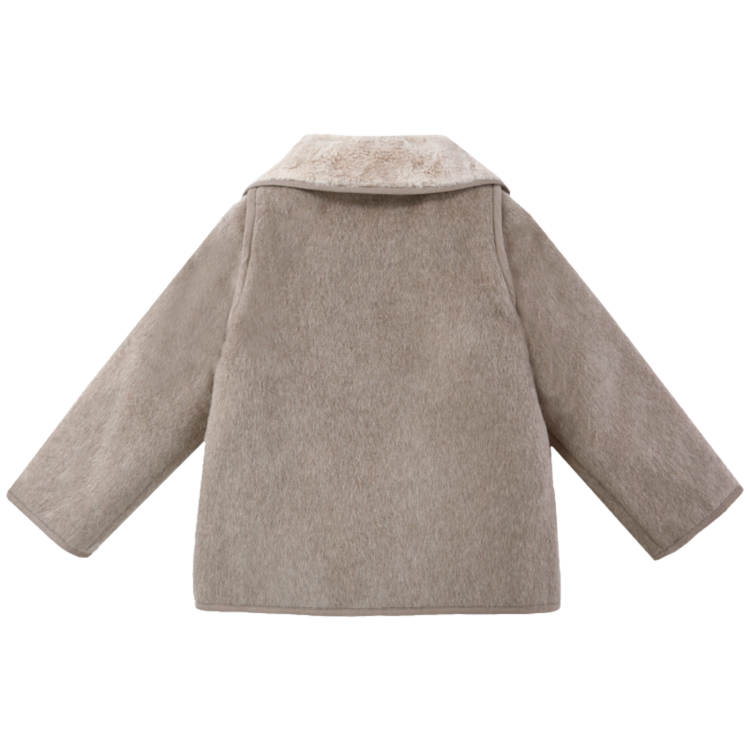 Donsje Amsterdam Levian Jacket - Dark Taupe Melange