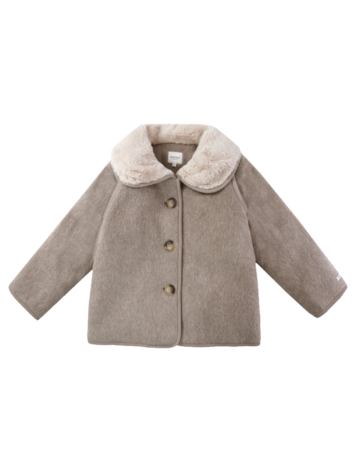 Donsje Amsterdam Levian Jacket - Dark Taupe Melange