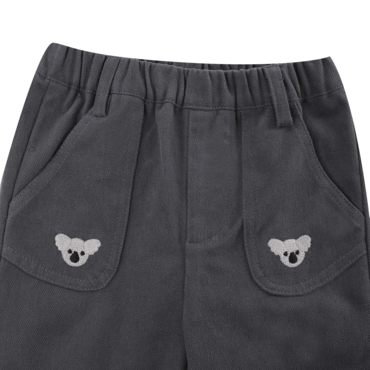 Donsje Amsterdam Kassim Trousers Koala - Cloudy Grey
