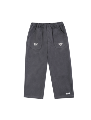 Donsje Amsterdam Kassim Trousers Koala - Cloudy Grey
