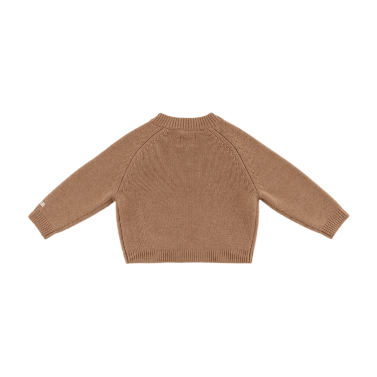 Donsje Amsterdam Sibbe Merino Wool Sweater Fluffy Bunny - Hazelnut