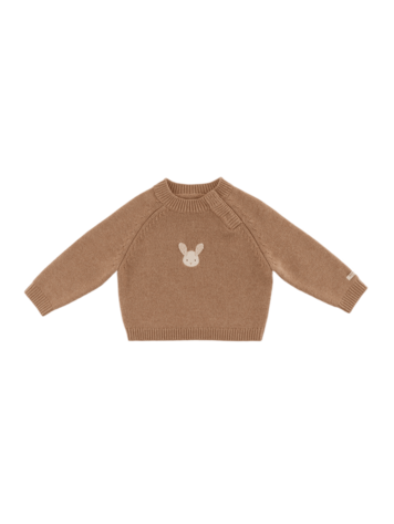 Donsje Amsterdam Sibbe Merino Wool Sweater Fluffy Bunny - Hazelnut