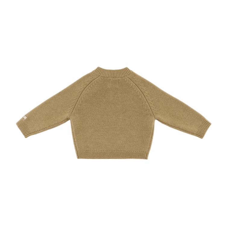 Donsje Amsterdam Sibbe Merino Wool Sweater Bear - Sesame