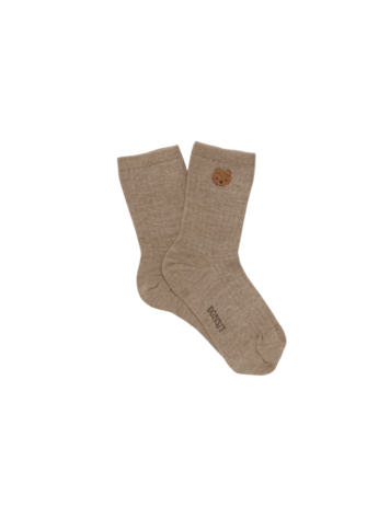 Donsje Amsterdam Bell Socks Bear - Dusty Green