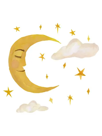 Wallsticker - Moon