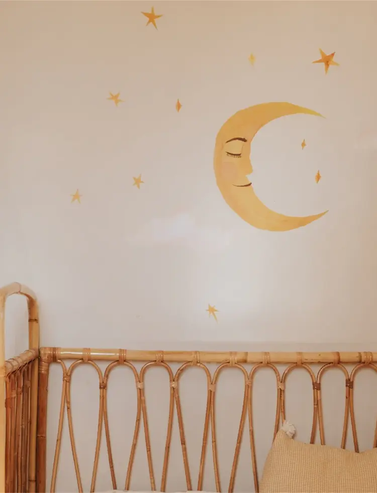 Muursticker - Moon