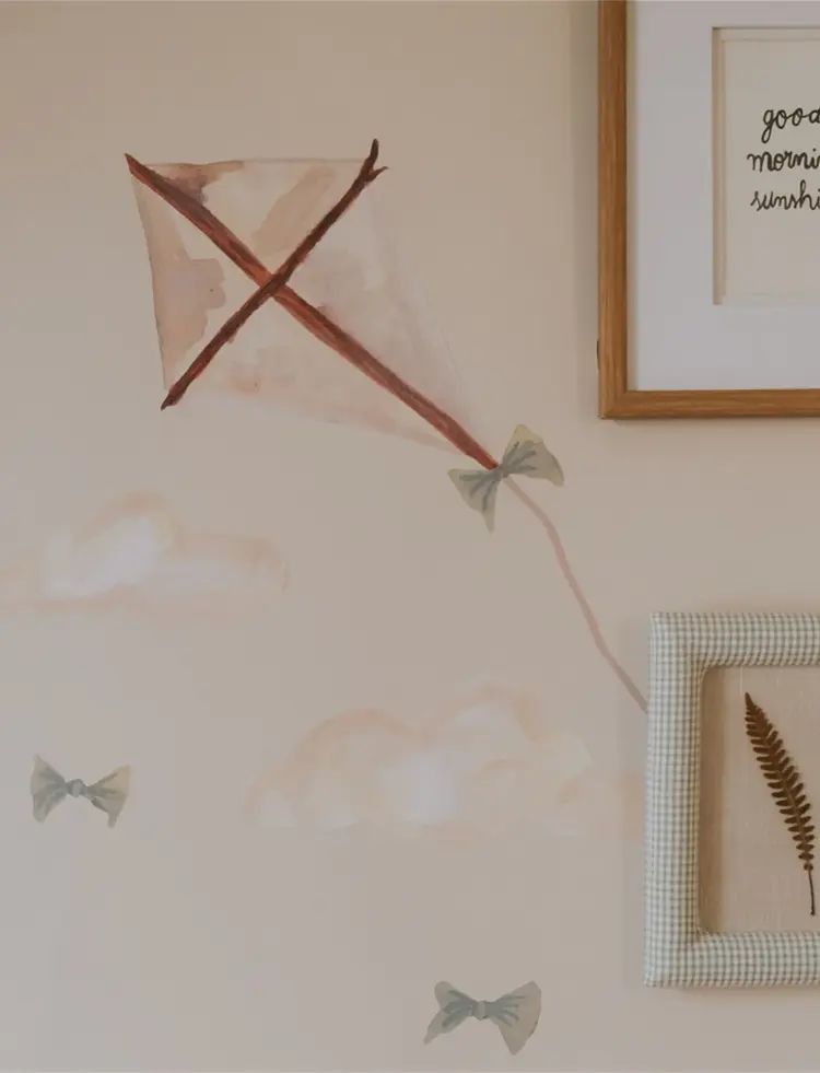 Wallsticker Kite Small - Beige