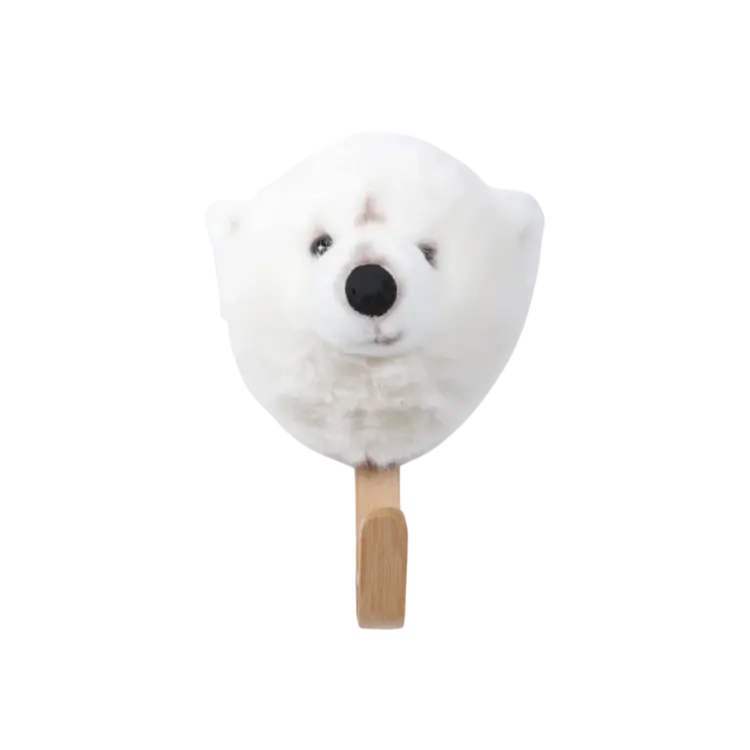Wild & Soft Coat Hook - Polar Bear