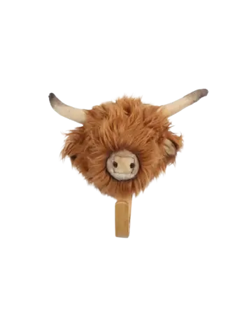Wild & Soft Coat Hook - Highland Cow