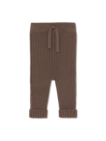 Li & Me Jacob Knit Trousers - Coffee