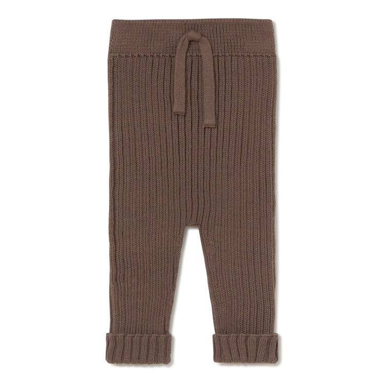 Li & Me Jacob Knit Trousers - Coffee
