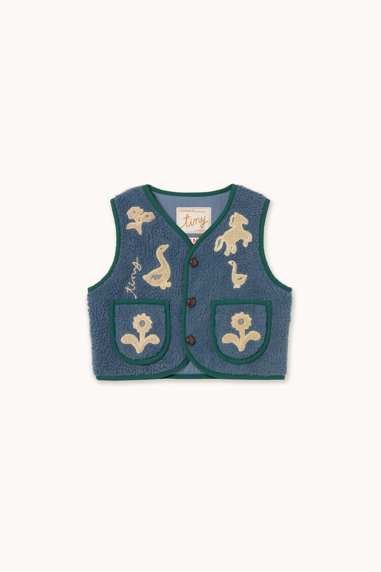 Tiny Cottons Sherpa Vest