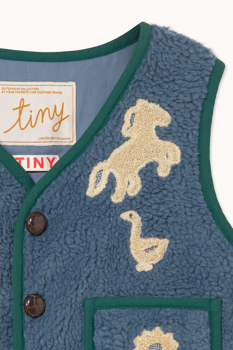 Tiny Cottons Sherpa Vest