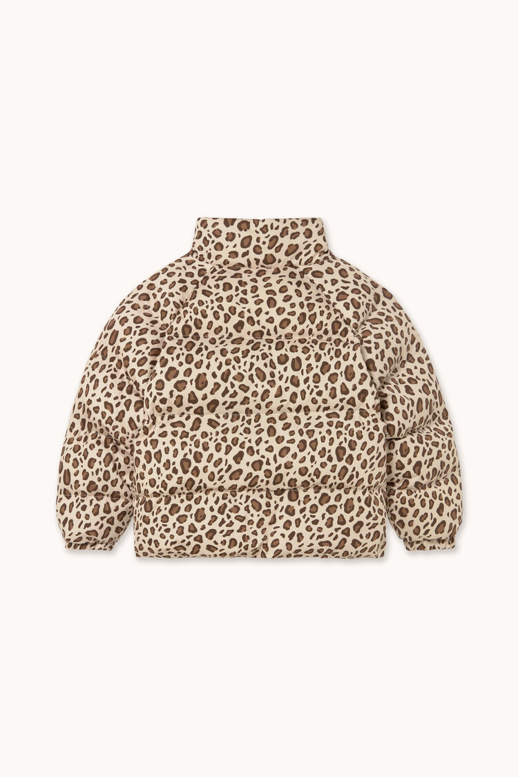 Tiny Cottons Short Padded Jacket - Animal Print