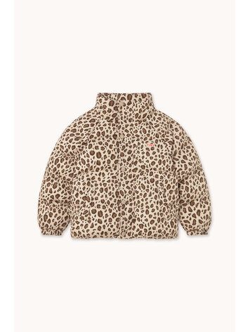 Tiny Cottons Short Padded Jacket - Animal Print