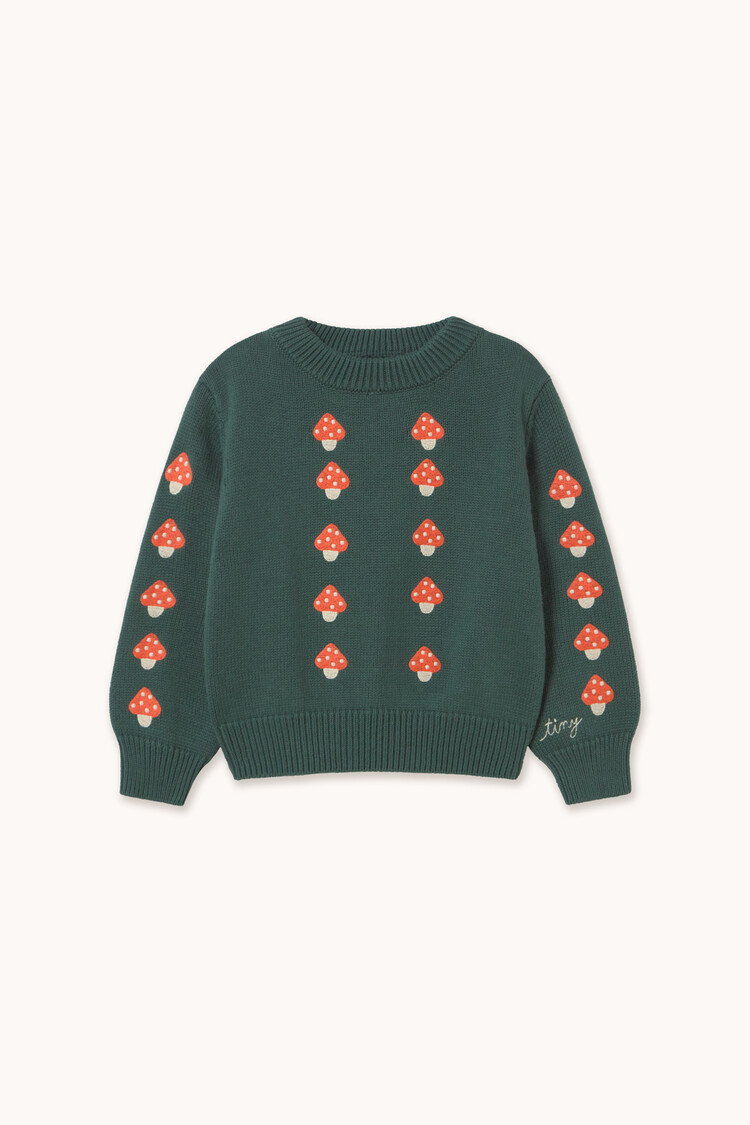 Tiny Cottons Mini Mushrooms Sweater