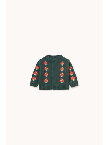 Tiny Cottons Mini Mushrooms Baby Cardigan