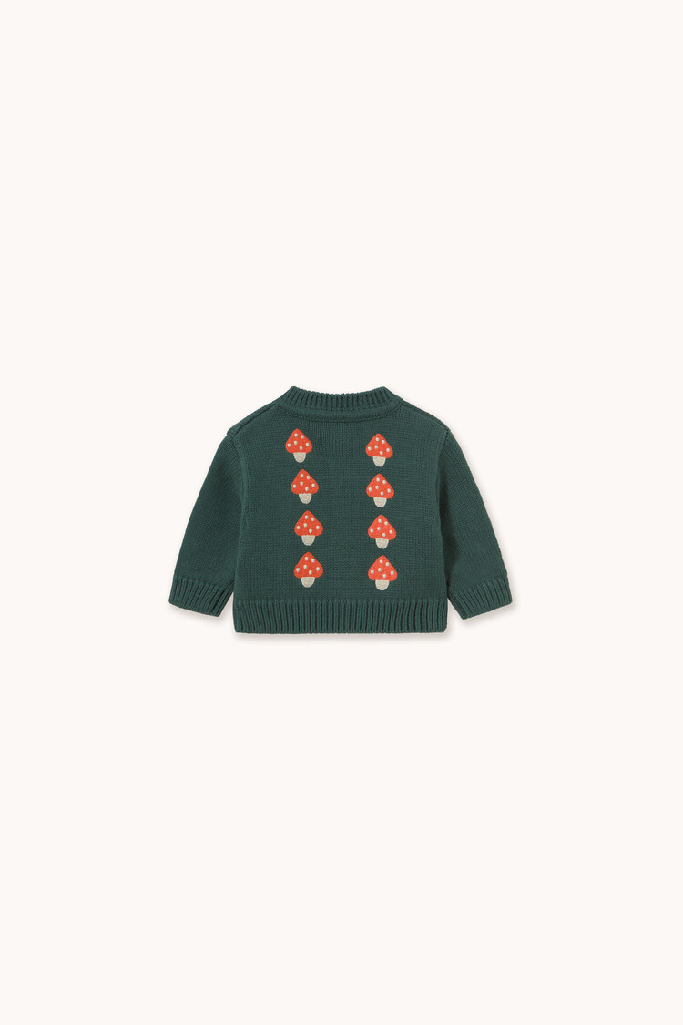 Tiny Cottons Mini Mushrooms Baby Cardigan