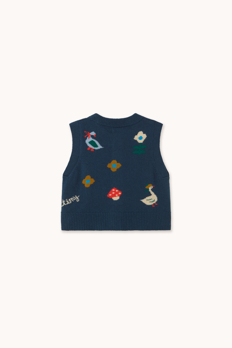 Tiny Cottons Winter Pond Vest