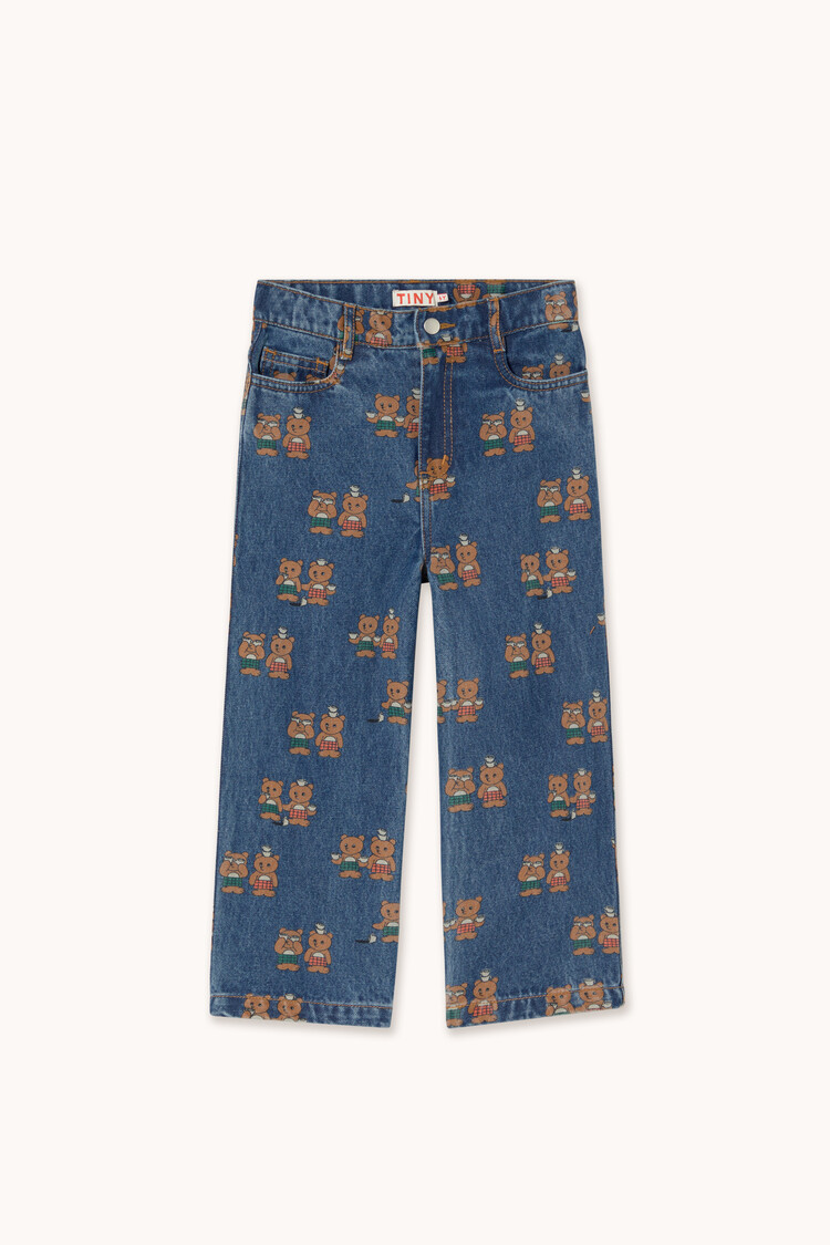 Tiny Cottons Tiny Tea Room Straight Denim Pant