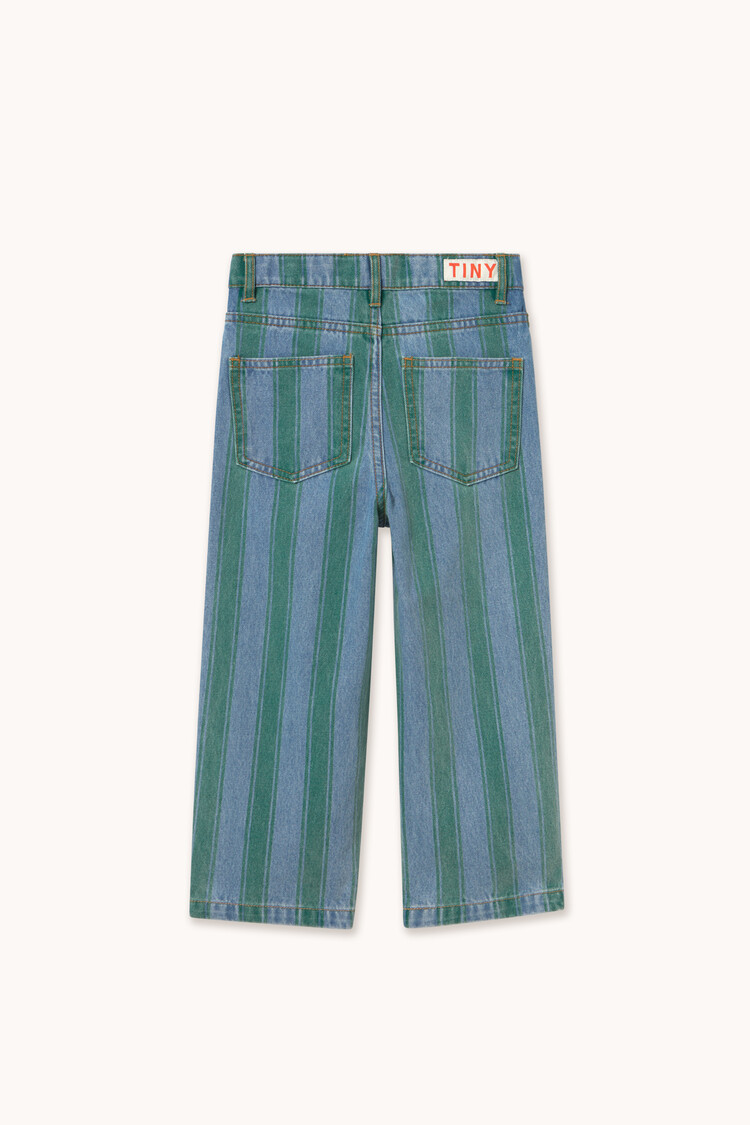 Tiny Cottons Retro Stripes Straight Denim Pant