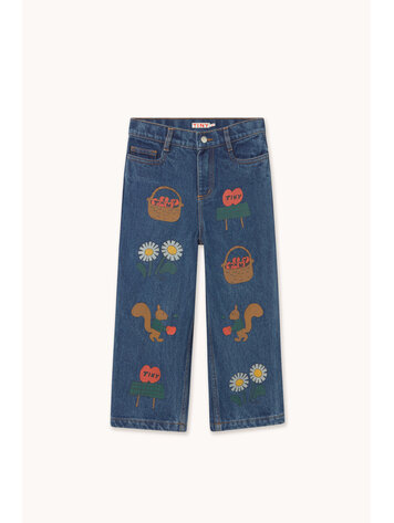 Tiny Cottons Tiny Apples Denim Pant