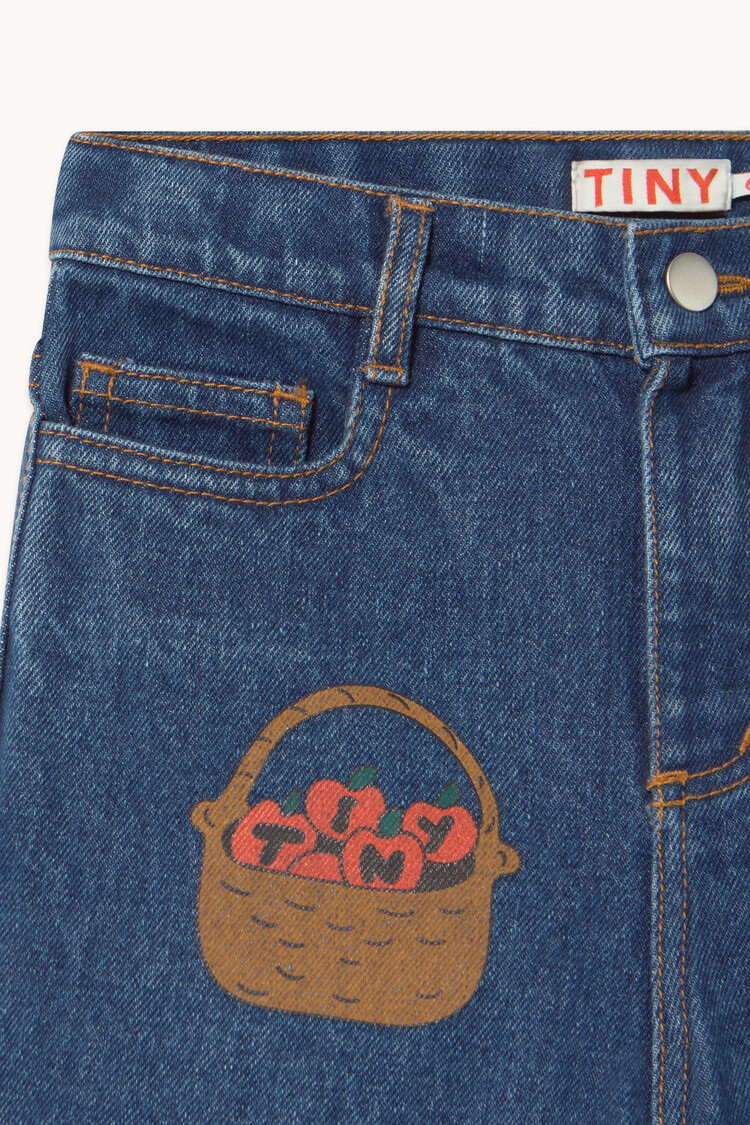 Tiny Cottons Tiny Apples Denim Pant