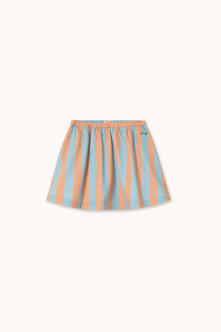 Tiny Cottons Stripes Skirt - Blue-Pink