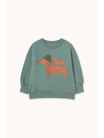 Tiny Cottons Two Dogs Graphic Sweatshirt