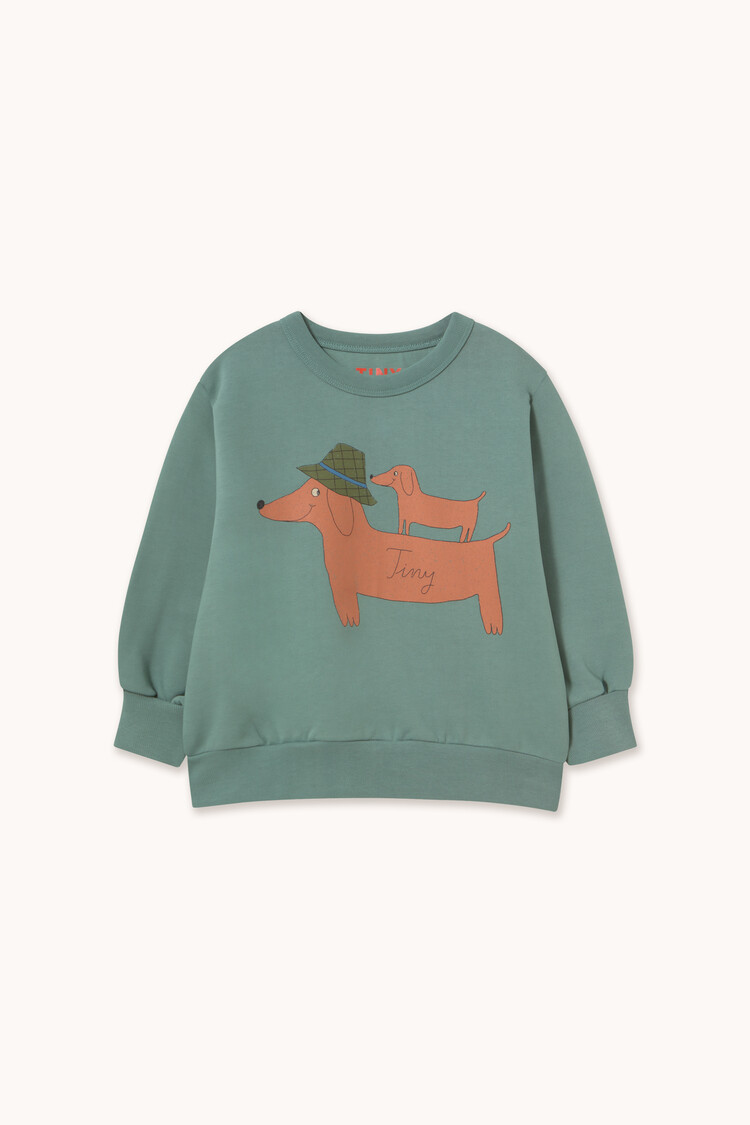 Tiny Cottons Two Dogs Graphic Sweatshirt