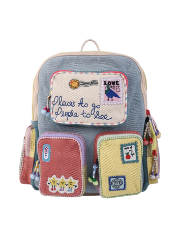 Choose Kind Backpack Chinchila - Pastel Postcards