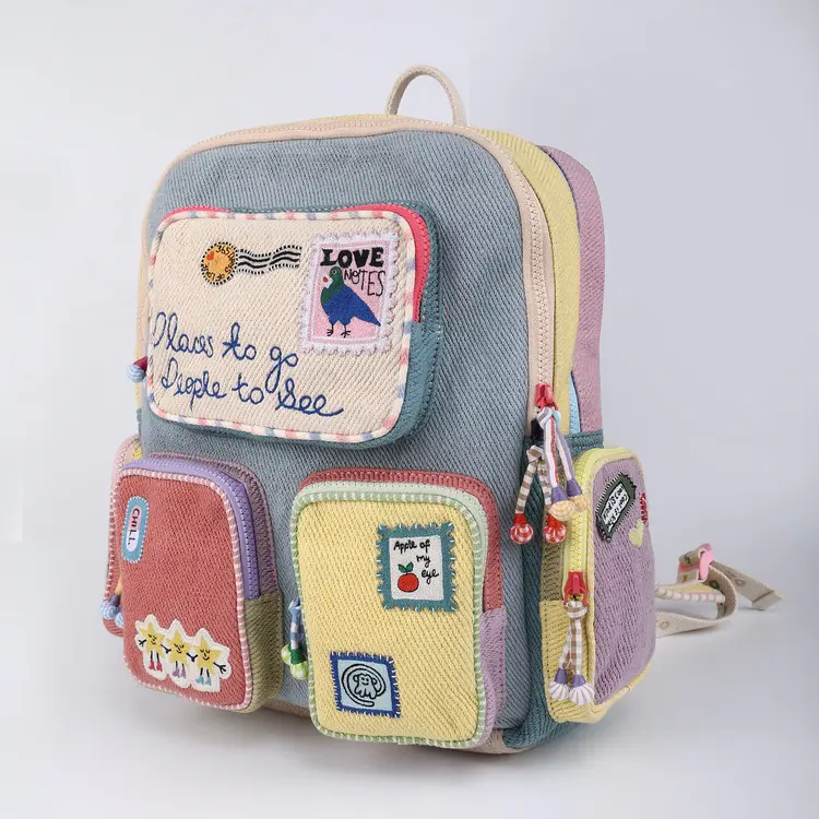 Choose Kind Backpack Chinchila - Pastel Postcards
