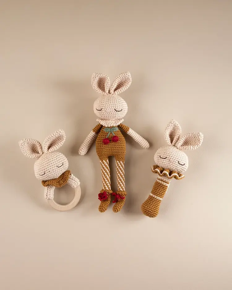 Patti Oslo Britney the Bunny Rammelaar- Ecru