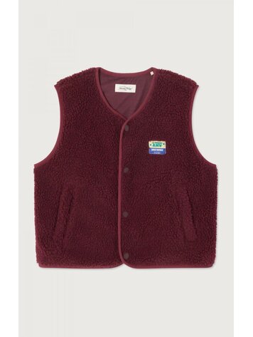 American Vintage Veste Ample SM - Bordeaux Chine