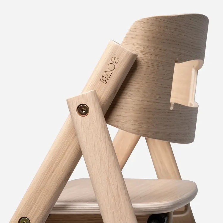Kaos Klapp Eetstoel - Natural Eik