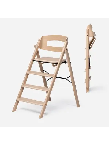 Kaos Klapp High Chair - Natural Eik