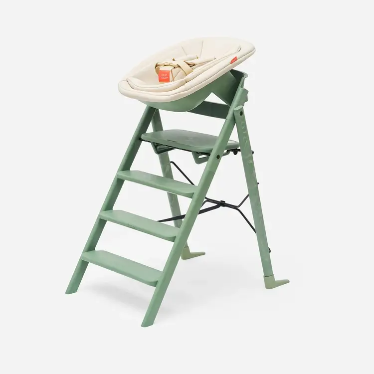 Kaos Klapp Newbornzitje - Mineral Green