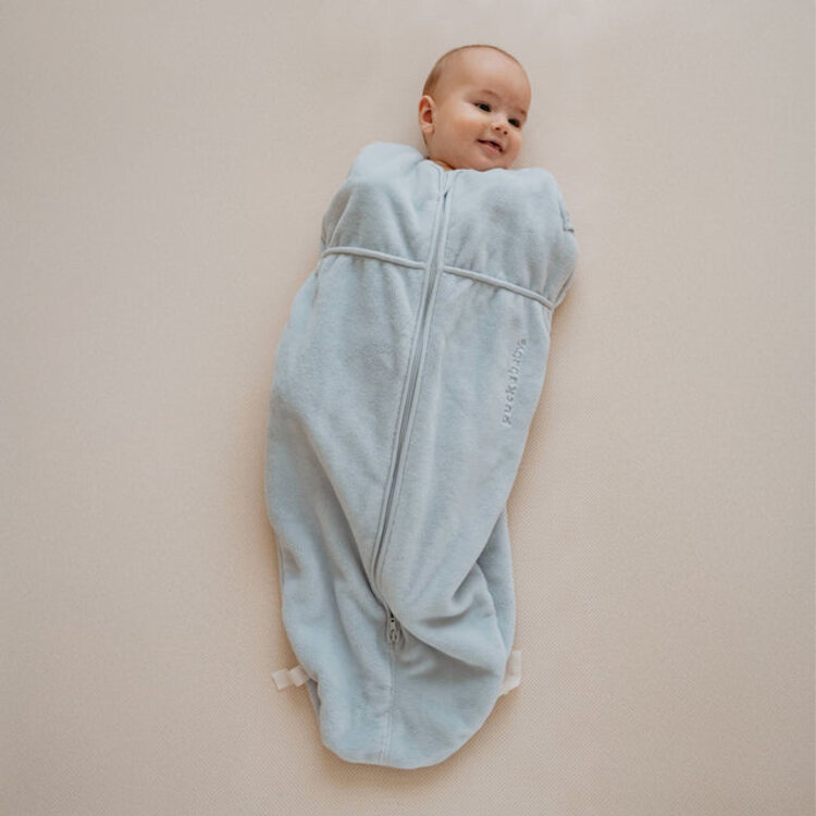 Puckababy Inbakerslaapzakje Mini Teddy - Sky