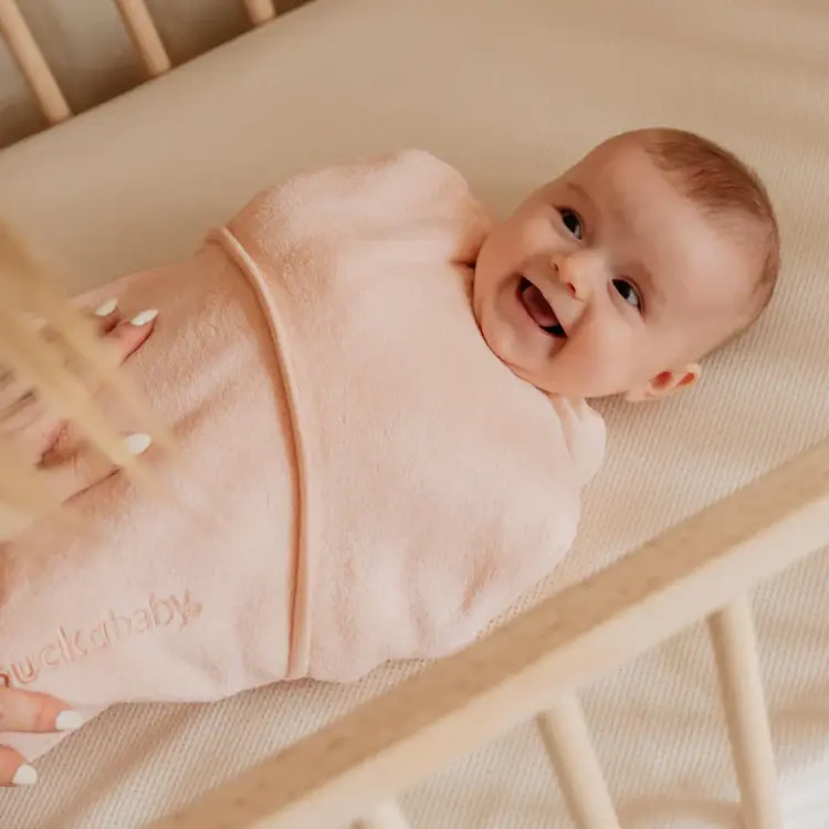Puckababy Swaddle Bag Piep Teddy - Peach